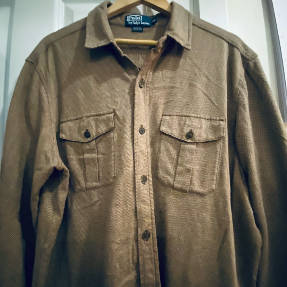 Ralph Lauren 100 percent Pima Cotton Oxford (XL)